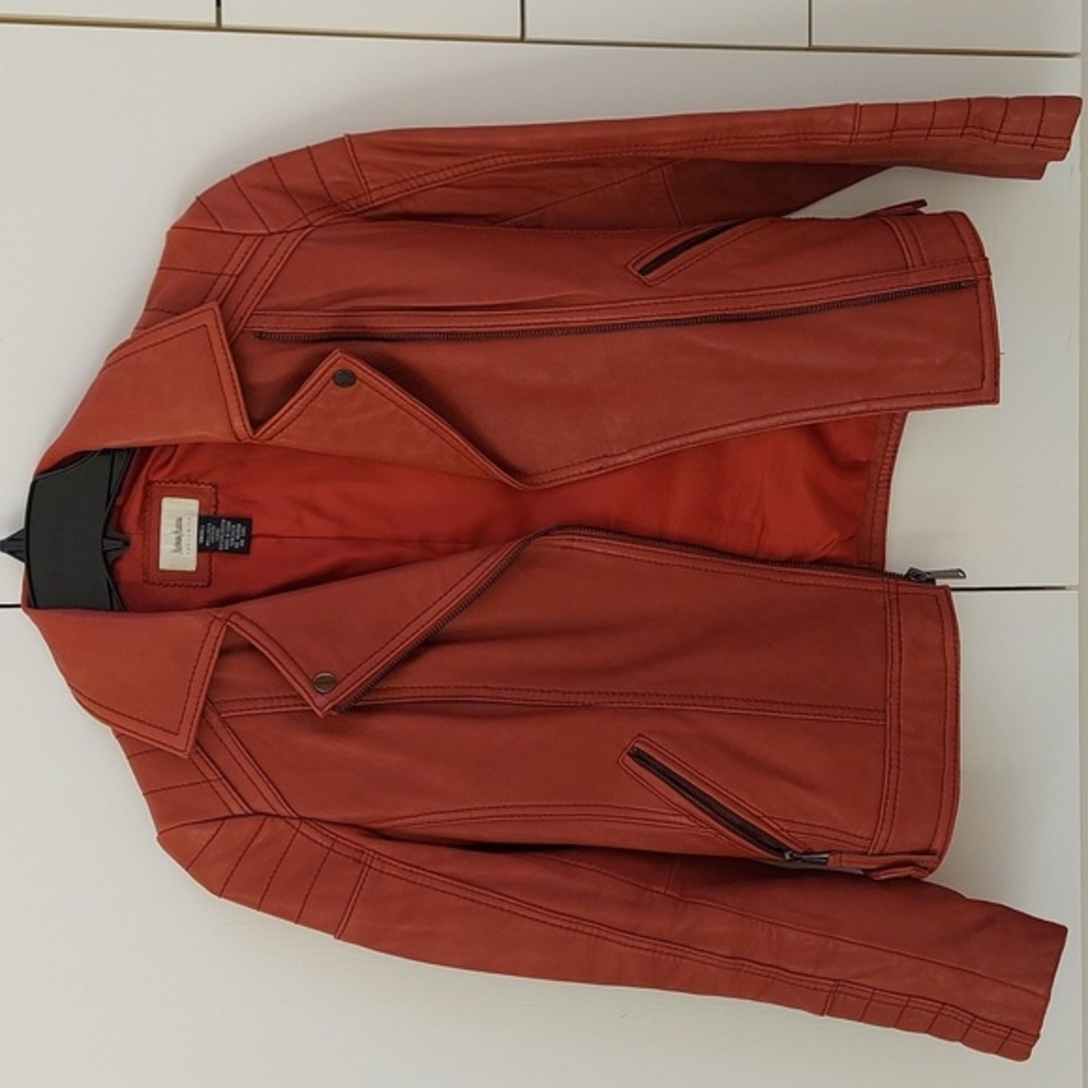 Leather Neiman Marcus Jacket